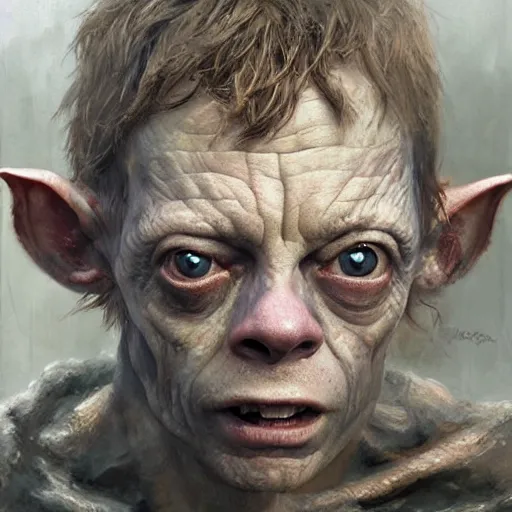 Realistic Gollum Smeagol Trahald Stoor Lord of the Rings Hobbit