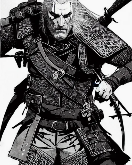 Geralt of Rivia drawing *almost Master skill edition* image - illicitSoul -  Indie DB
