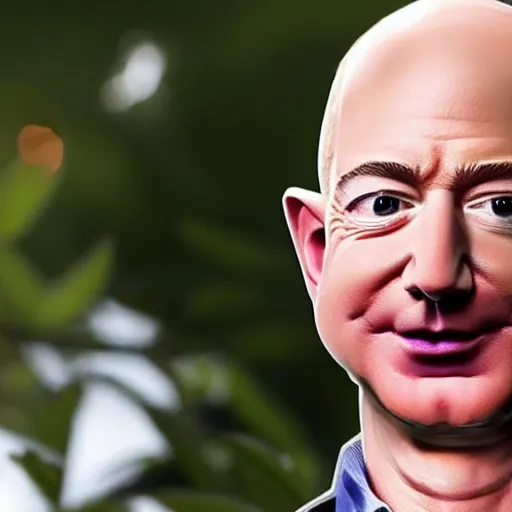 Prompt: Jeff Bezos mashed up with a potatoe