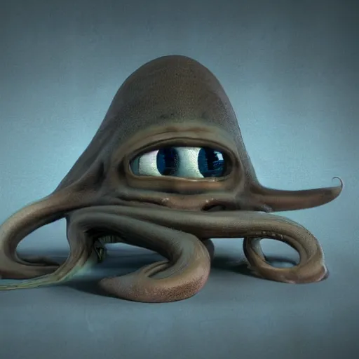 Image similar to hyperrealistic dslr film still of early cuyler squidbillies anthropomorphic squid, stunning 8 k octane comprehensive 3 d render, inspired by istvan sandorfi & greg rutkowski & unreal engine, perfect symmetry, dim volumetric cinematic lighting, extremely hyper - detailed, extremely lifelike attributes & lifelike texture, intricate, masterpiece, artstation, stunning