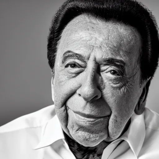 Prompt: Silvio Santos, (EOS 5DS R, ISO100, f/8, 1/125, 84mm, postprocessed, crisp face, facial features)