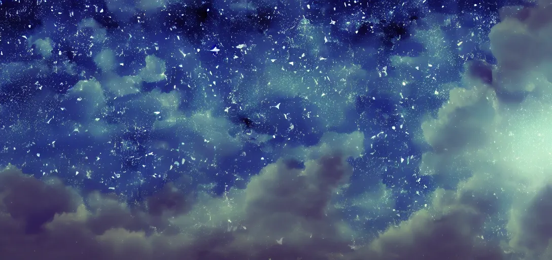 Prompt: star sky, night sky, inside star, digital art, 4 k,