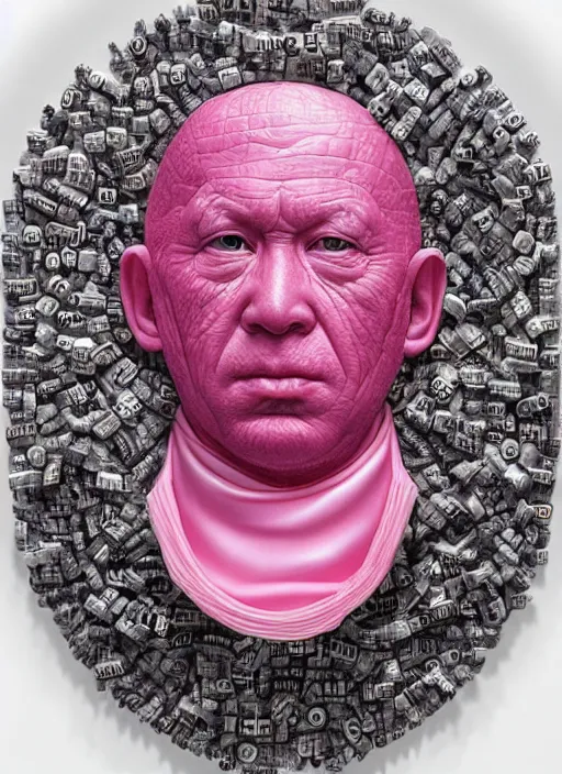 Prompt: portrait of the bubble gum [ emperor king ] made entirely of [ [ bubble gum ] ], highly detailed, intricate, by greg rutkowski, james gurney, wlop, artgerm