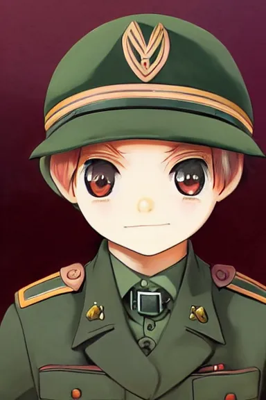 Image similar to beautiful little boy in nazi male uniform posing with an whip. made in abyss art style, sharps focus, cute detailed artwork, anatomically correct, ilya kuvshinov, reflection, perfect composition, wallpaper mobile, digital art, detailed anime soft face, symmetrical face, western comic, illustration, realistic, smooth, lois van baarle, soft details, illumination