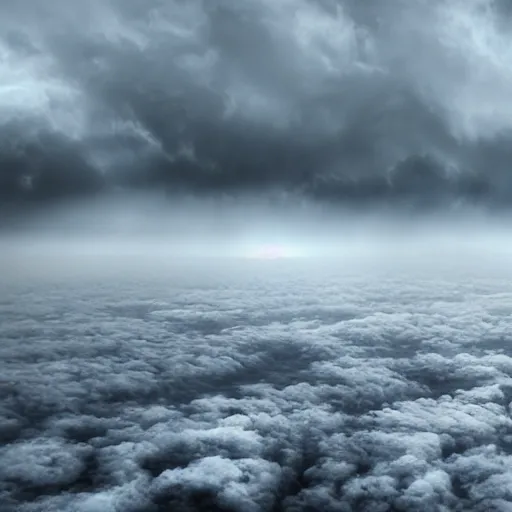 Prompt: a photo of the end of the world, dramatic, mist, 8k, detailed, realistic