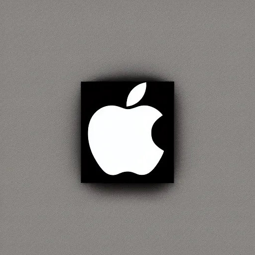 Prompt: logo of apple