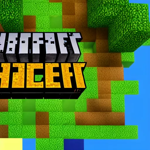 Image similar to the logotype of Minecraft sequel