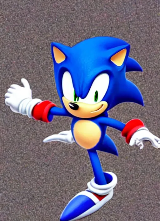 i made a sonic model in the roblox style (i used blender) : r