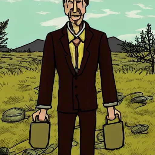 Image similar to saul goodman from rusty lake : roots ( 2 0 1 6 videogame ), very detailed face,