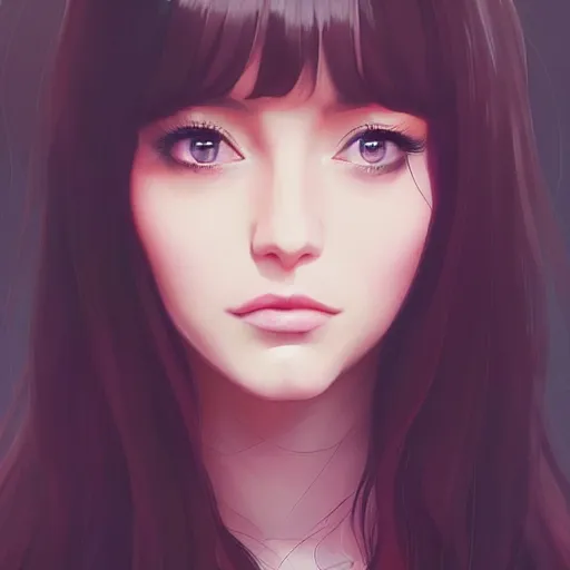 Image similar to a beautiful christina hendricks kat dennings kim kardashian nicki minaj alluring instagram model by guweiz and wlop and ilya kuvshinov and artgerm and makoto shinkai and studio ghibli, symmetrical eyes, aesthetic, gorgeous, stunning, alluring, attractive, artstation, deviantart, pinterest, digital art