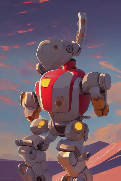 Image similar to metabots medabots medarotto medarot robot minimalist comics, behance hd by jesper ejsing, by rhads, makoto shinkai and lois van baarle, ilya kuvshinov, rossdraws global illumination ray tracing hdr radiating a glowing aura