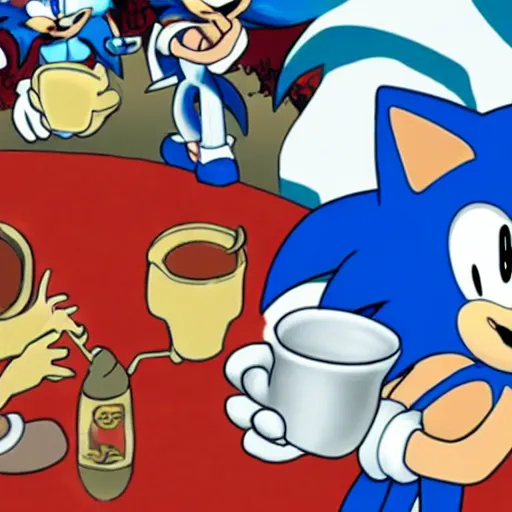 All the tea with Sonic the Hedgehog - SPLING