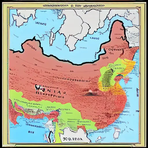Prompt: roman empire in china