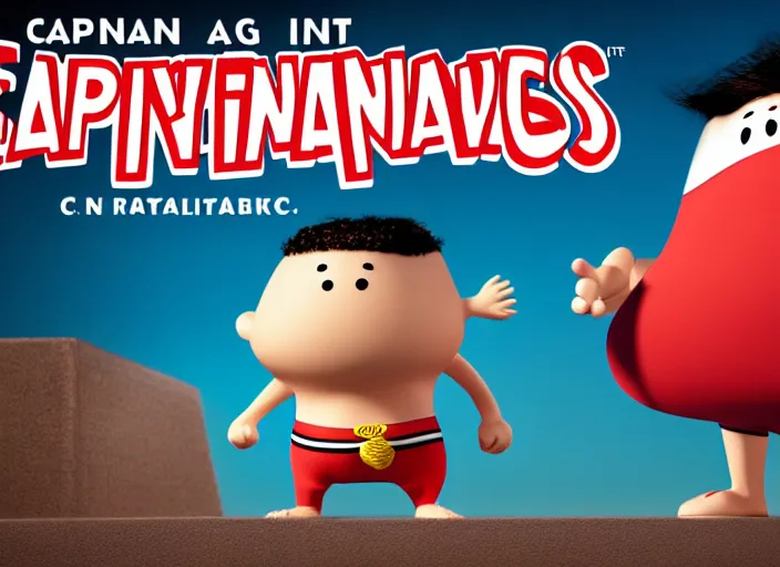 Image similar to captain underpants ( comic ) in real life, cinematic lights, realistic, sharp focus, 8 k high definition, intricate, elegant, perfect faces, symmetrical face, extremely detailed, realistic, masterpiece, octane render