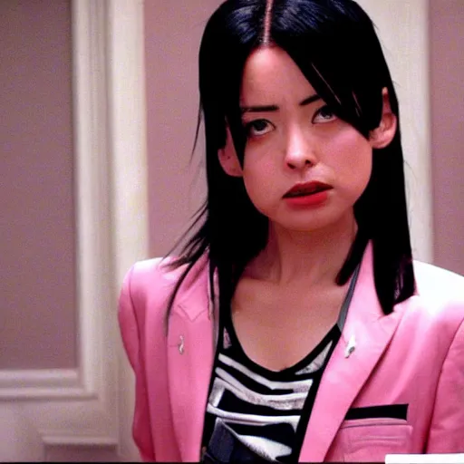 Image similar to ibuki mioda in the sopranos ( 1 9 9 9 )