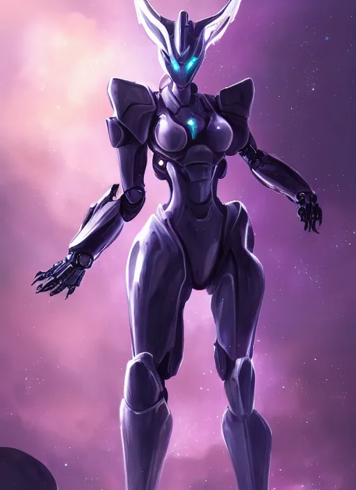 Image similar to cinematic goddess shot, cosmic sized perfectly proportioned stunning beautiful hot anthropomorphic robot mecha female dragon, in empty space, floating, nebula sized, larger than galaxies, holding onto a galaxy, silver armor, epic proportions, epic size, epic scale, digital art, furry art, macro art, dragon art, giantess art, warframe fanart, furaffinity, deviantart