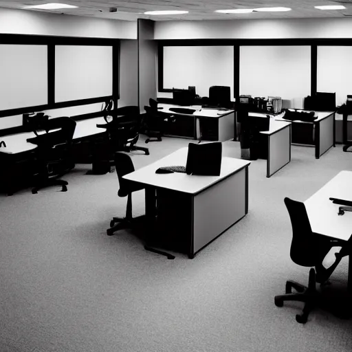 Image similar to empty office, photograph