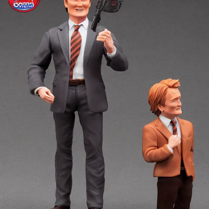 Image similar to Conan O'Brien, a GOODSMILE figure of Conan O'Brien, figurine, detailed product photo,