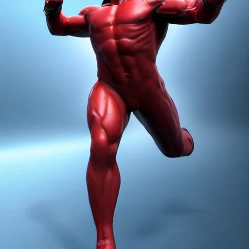 Image similar to A photo of Invincible Mark Grayson , highly detailed, CGI, hyper-realistic, 8K