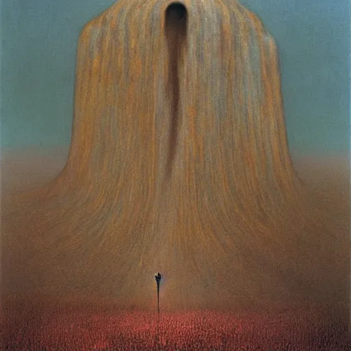 Image similar to beksinski