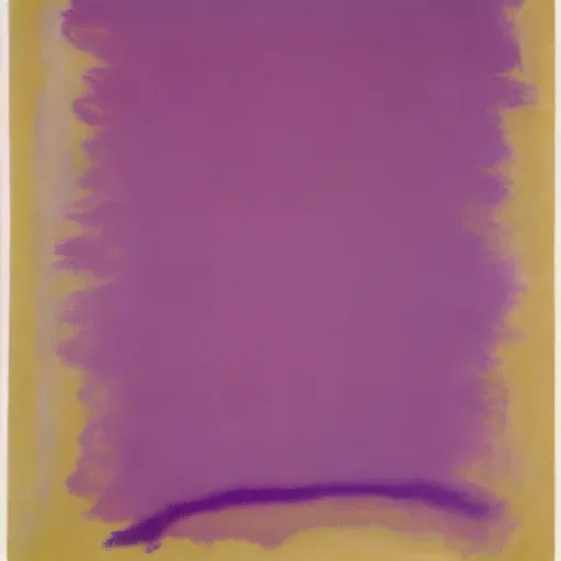 Prompt: untitled ( violet ) ; mark rothko ; color field painting ; 1 9 6 8