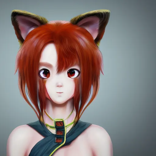 Prompt: portrait of an antrophomorph red panda girl, anime style, digital art, highly detailed, award winning, concept art, intricate, sharp focus, Trending on Artstation HQ, unreal engine 5, 4K UHD image