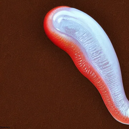 Prompt: norman rockwell digital art of a natural beautiful high-tech leech isolated on white background, but as a photograph, natural photorealistic award winning, national geographic, 8k resolution