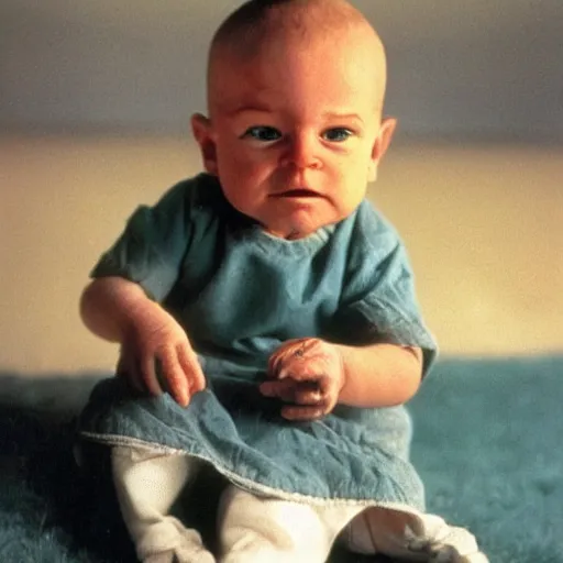 Image similar to walter white as a baby