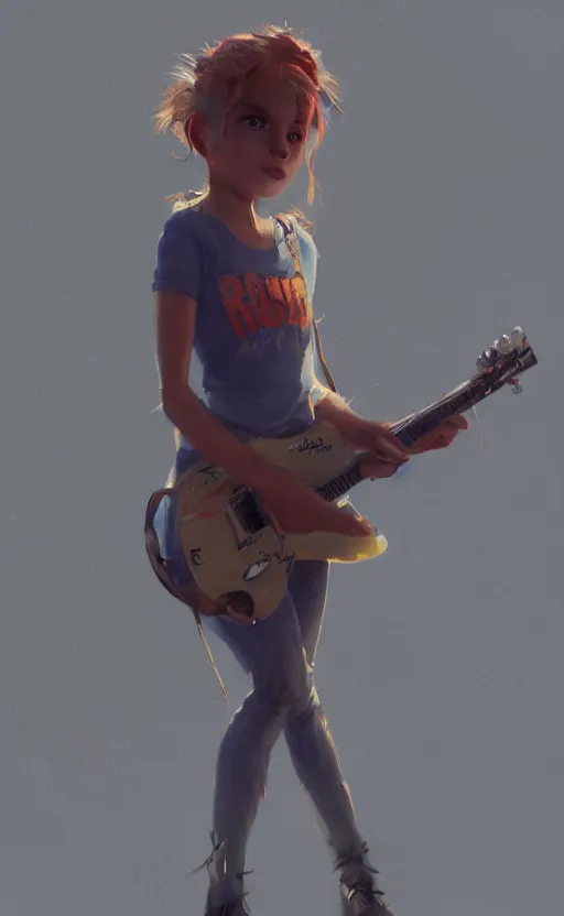 Image similar to rockstar girl on stage. by william - adolphe bouguerea, pixar, artstation trending, concept art, digital art, digital painting, dramatic lighting, sharp focus, highly detailed, vxf movie, cinematic