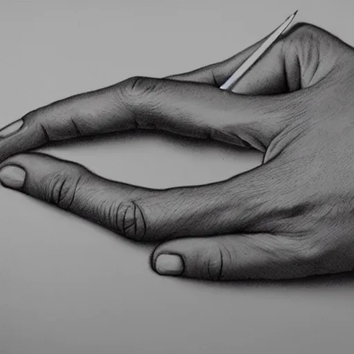 Image similar to thin hand, hyper realistic, highly detailed