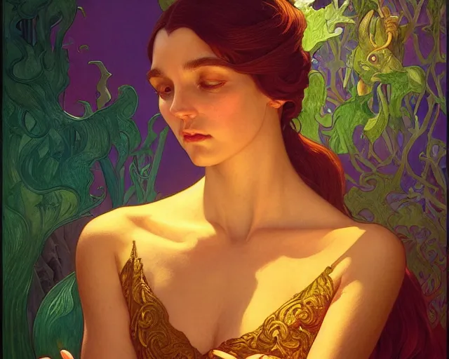 Image similar to photography of paul ranson, deep focus, d & d, fantasy, intricate, elegant, highly detailed, digital painting, artstation, concept art, matte, sharp focus, illustration, hearthstone, art by artgerm and greg rutkowski and alphonse mucha