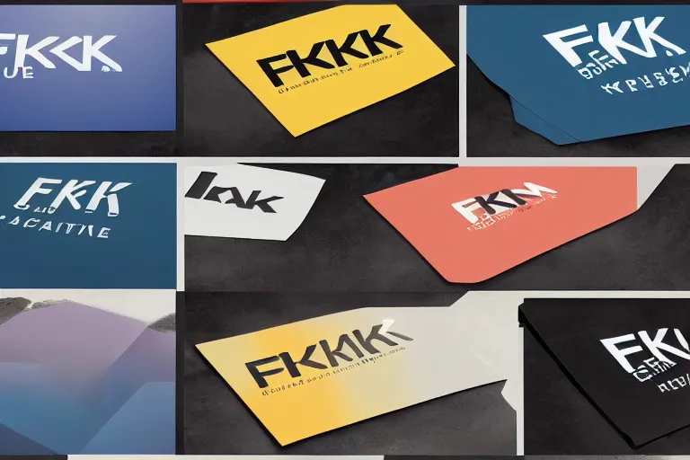 Prompt: logo designs for an organization called fhk, made in adobe illustrator