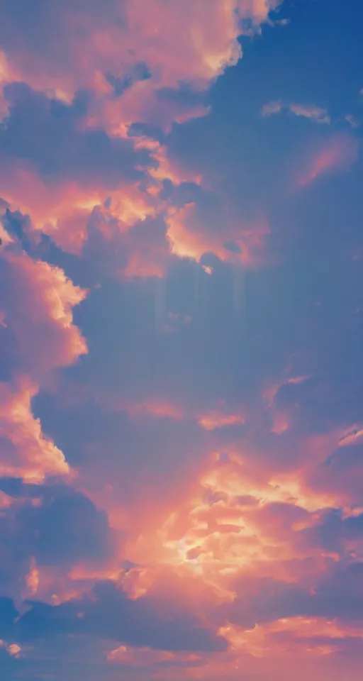 Image similar to an orange creamsicle melting, soft lighting, blur, post processing, anti aliasing, realistic 8k octane render, cinema 4d render, unreal engine, cinematic, cute, pastel colors, clouds, light shafts, god rays, ice cream
