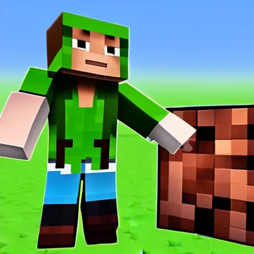 Image similar to Minecraft thumbnail