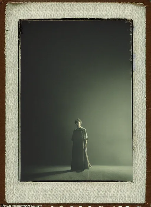 Prompt: pure, unnerving anxiety, dramatic cinematic lighting, eerie and moody Polaroid, photorealistic, baroque style