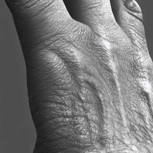 Prompt: photorealistic high detail illustration of a hand, anatomically correct, subsurface scattering, 8 k, hdr