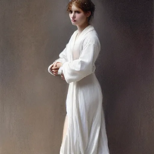 Image similar to a very very beautiful portrait of a girl on fire!!! dressed in white greek burning!!! robes!!! by charles amable lenoir, highly detailed, intricate, sharp focus, award winning art, trending on artstation