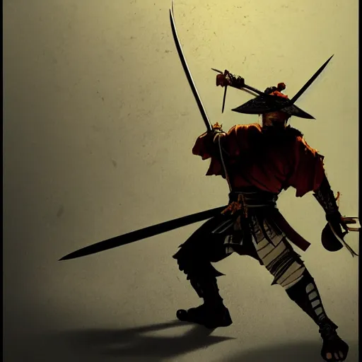 Image similar to samurai by frank frazetta, striking a pose, fantasy, dungeons & dragons, sharp focus, striking, artstation contest winner, detailed