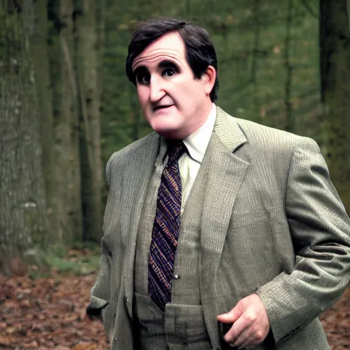 Prompt: Richard kind as the mothman, photograph, 4k