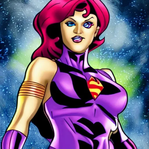 Image similar to dc comics starfire