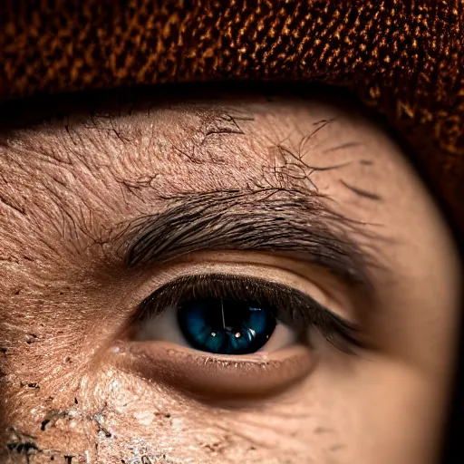 Prompt: human face with beautiful eyes, photo, high detail, photography, 5 0 mm nikon