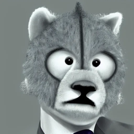 Image similar to Putin as a furry