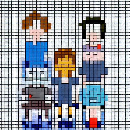 Image similar to house m. d pixel art