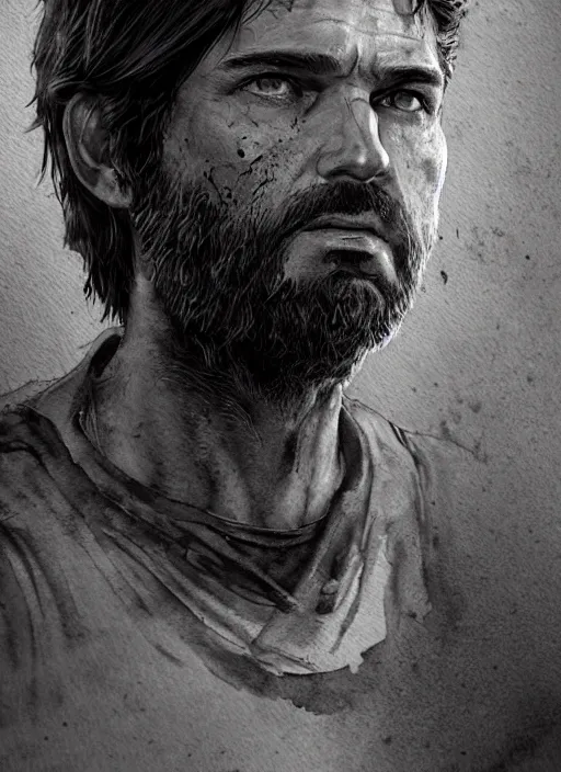 Prompt: portrait, Gabriel Boric in the Last of Us universe, watercolor, dramatic lighting, cinematic, establishing shot, extremely high detail, foto realistic, cinematic lighting, pen and ink, intricate line drawings, by Yoshitaka Amano, Ruan Jia, Kentaro Miura, Artgerm, post processed, concept art, artstation, matte painting, style by eddie mendoza, raphael lacoste, alex ross