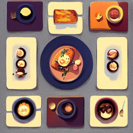 Image similar to face icon stylized minimalist breakfast at tiffany's, loftis, cory behance hd by jesper ejsing, by rhads, makoto shinkai and lois van baarle, ilya kuvshinov, rossdraws global illumination