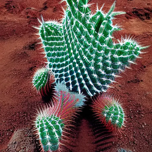 Prompt: fractal cactus