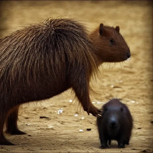 Prompt: “interstellar Capybara”