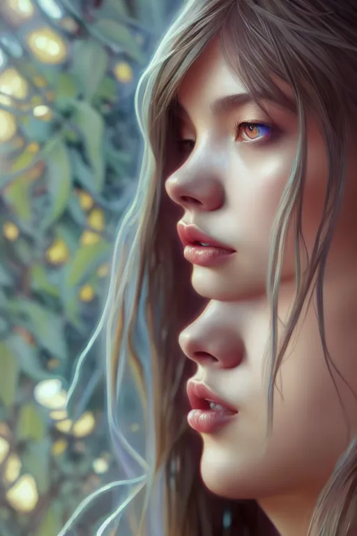 Image similar to beautiful digital painting of lalisa gray background with high detail, 8 k, stunning detail, photo by artgerm, greg rutkowski and alphonse mucha, unreal engine 5, 4 k uhd