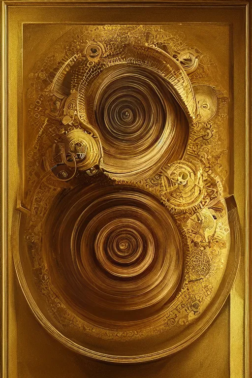 Prompt: The Golden Ratio, oil on canvas, intricate, portrait, 8k highly professionally detailed, HDR, CGsociety