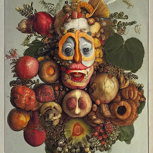 Image similar to a concept house by arcimboldo, giuseppe